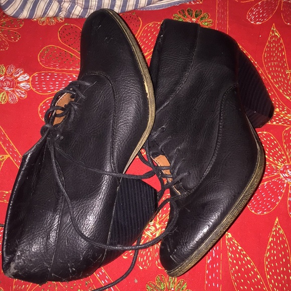 Leather Ankle Booties - Picture 3 of 4